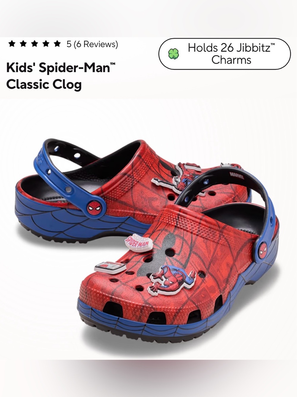 Crocs Spiderman Clog